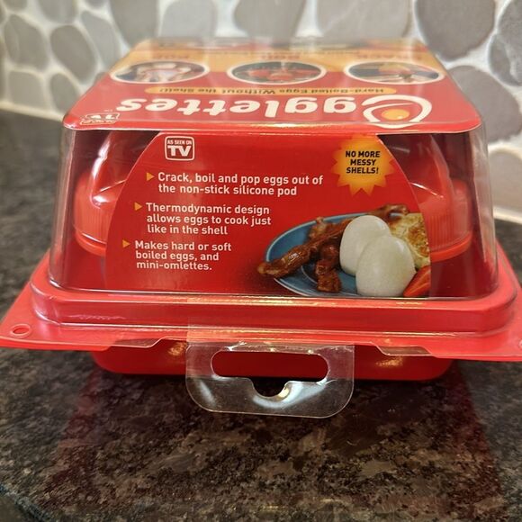 NWT Egglettes hard boiled egg cooker - Picture 3 of 6